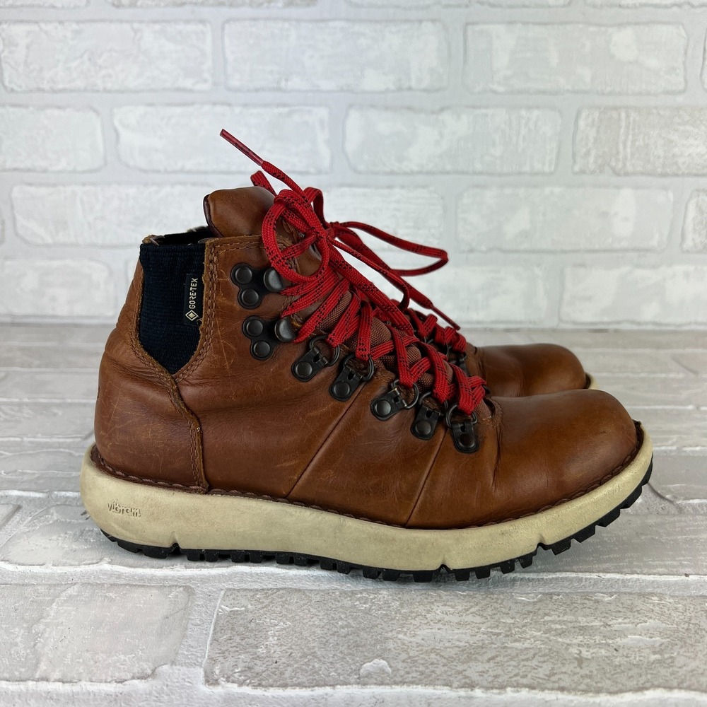 Danner Vertigo 917 Boots Womens 5.5 Brown Leather Gore Tex Soft Toe Cathay Spice